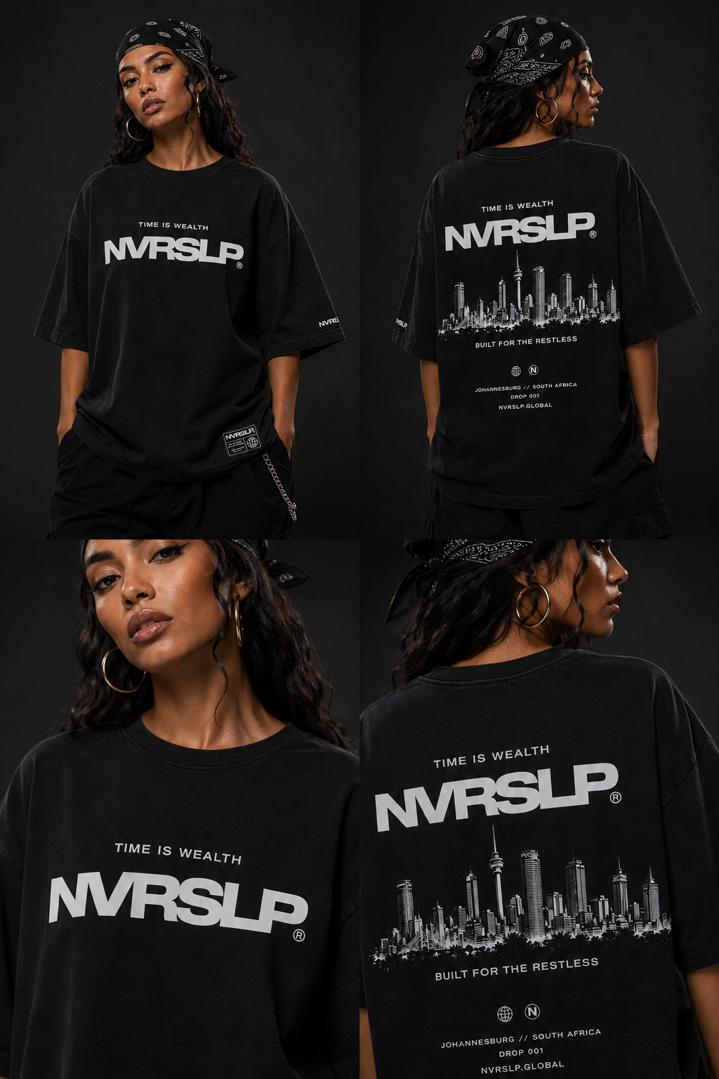 NVRSLP LOGO TEE | DROP 001 ACTIVATION